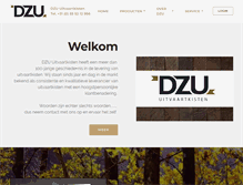 Tablet Screenshot of dzu.nl